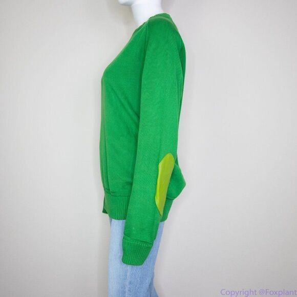 Albam Made in England 100% cotton green‎ sweater, size 1 - Picture 16 of 16